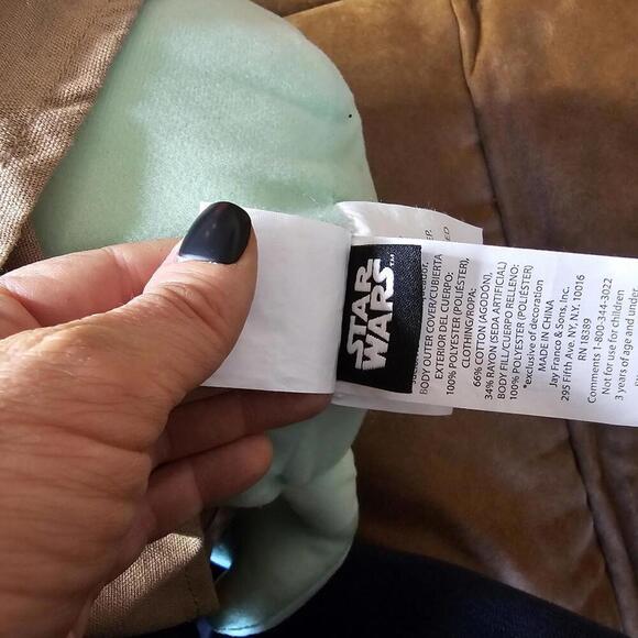 Star Wars The Child (Baby Yoda) Plush Toy - Picture 3 of 4